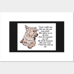 I Had A Little Dog (she)...Westie Posters and Art